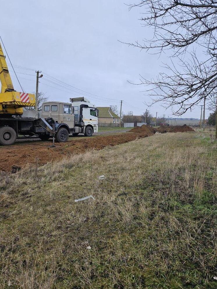 Строители из региона-шефа установят в Георгиевке новую водонапорную башню