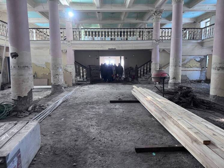 В Уфе продолжается реконструкция кинотеатра «Победа»