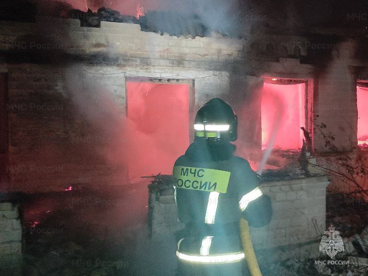 Два человека пострадали при пожаре в Каховском округе