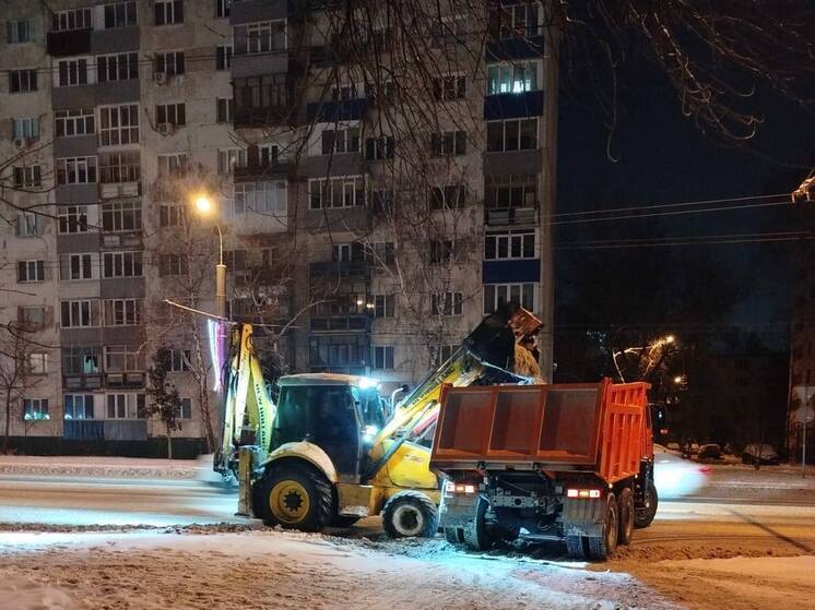 МБУ «Пензавтодор» продолжает очищать пензенские улицы от снега