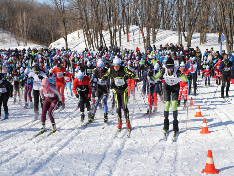 Около четырех тысяч человек стали участниками гонки «Лыжня России» в Хабаровском крае