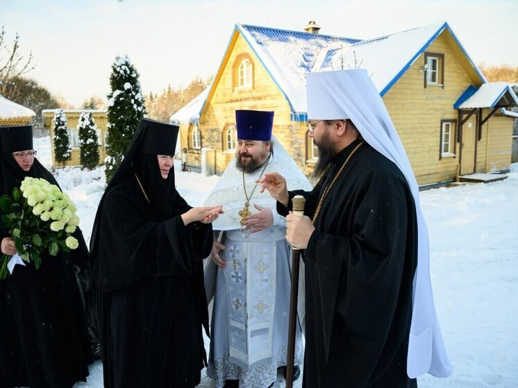 Освящение храма Успения Пресвятой Богородицы в Феофиловой пустыни прошло в Пскове