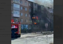 В понедельник, 17 февраля, серьезный пожар охватил две квартиры в жилом доме на Озерном бульваре в Находке