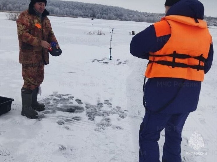 В Тульской области проверили места зимней рыбалки