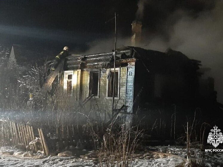 Мужчина погиб на пожаре в Вологодском округе