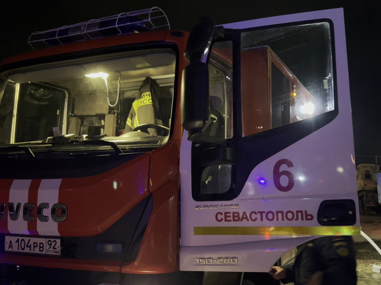 В Севастополе на пожаре погиб мужчина