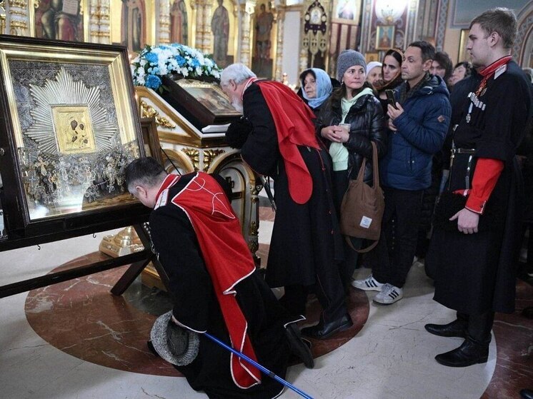 В Сочи прибыла походная чудотворная икона