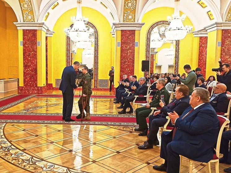 Оренбуржцы получили государственные награды