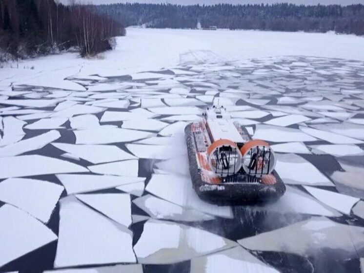 В Ленобласти построили пассажирское судно на воздушной подушке «Василий Ильин»