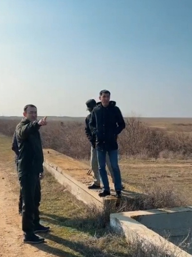 В сельхозпредприятиях Калмыкии проводят затопление лиманов