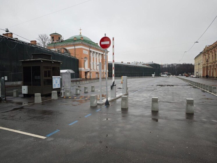 В Петербурге платная парковка на Конюшенной заработала в штатном режиме