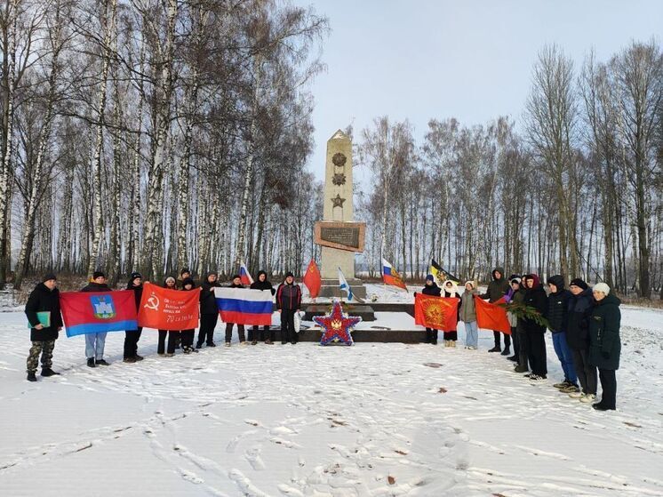 Студенты Болхова провели автопробег по местам воинской славы