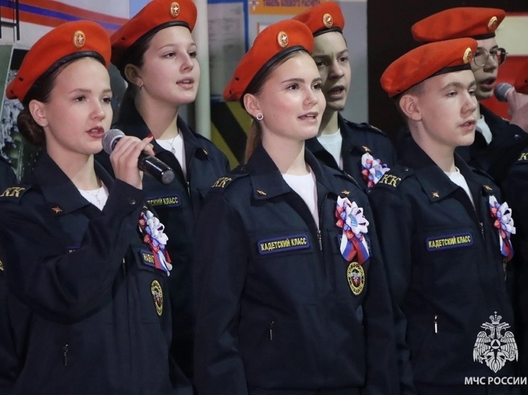 О Дне кадета напомнили сотрудники МЧС в НАО