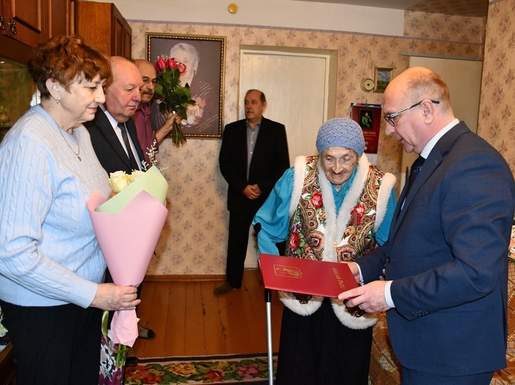 Почетная жительница Иванова отметила свой 103-й день рождения