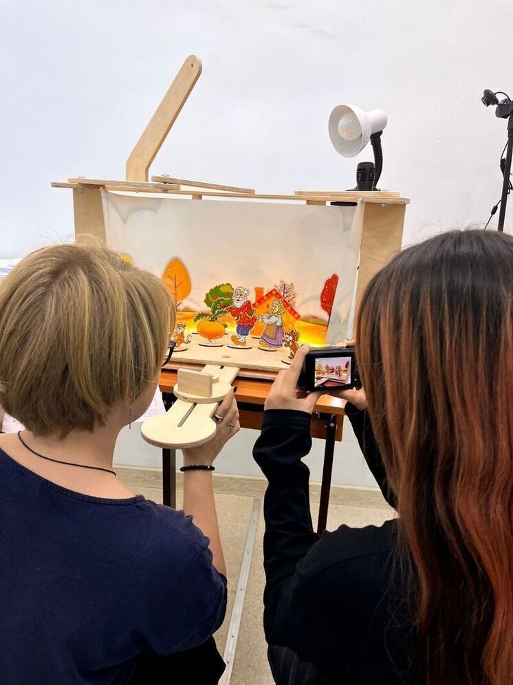 В калужской школе открыли настоящую киностудию