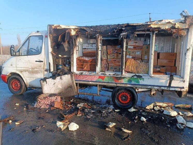 ВСУ атаковали гражданский автомобиль на трассе в Запорожской области