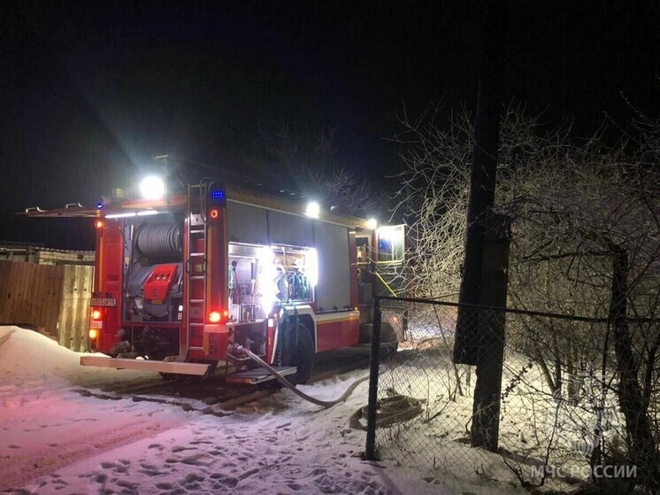 17 февраля автомобиль сгорел под Липецком