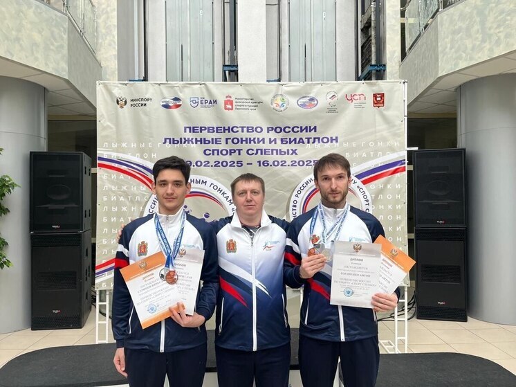 Красноярец взял серебро и бронзу на соревнованиях по биатлону