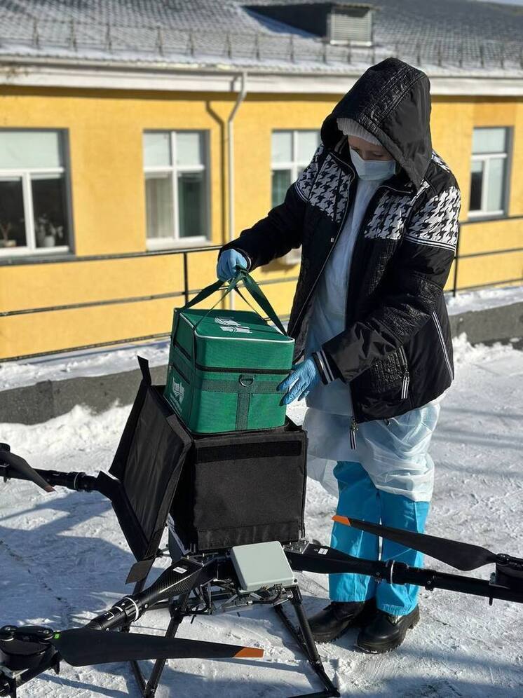 В Нижнем опробовали БПЛА в роли курьера медикаментов