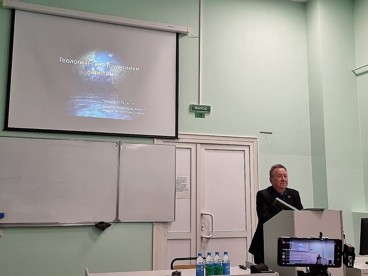 В Карелии обнаружили окаменевшую протерозойскую лужу