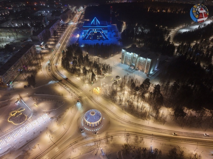 Круговое движение на Ленина в Ноябрьске будут перекрывать каждую ночь