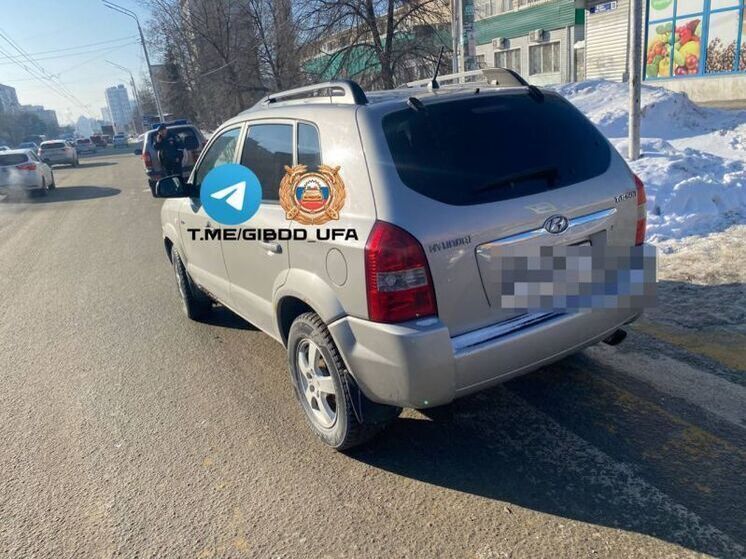 12-летний мальчик попал под колеса иномарки в Уфе