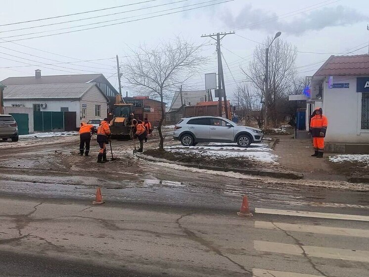 Водоотведение в мкрн. «Военный городок» восстановлено