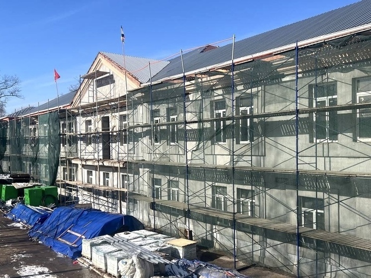 В Мариуполе восстанавливают хирургический корпус горбольницы