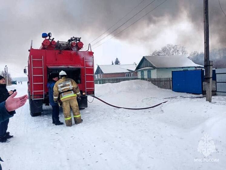МЧС: в Омской области на пожаре погиб шестилетний мальчик