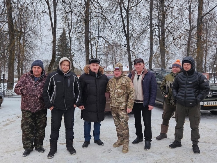 В Ульянове бойцов проводили на СВО