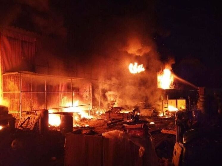 Три пожара за ночь произошли в Чеховском округе