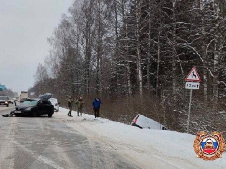 Появились подробности ДТП в Тверской области, где иномарка вылетела на "встречку"