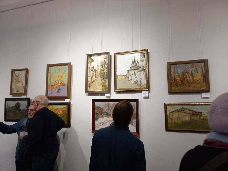 В Пензенской картинной галерее открылась выставка к 60-летнему юбилею заслуженного художника России Владимира Пентюха