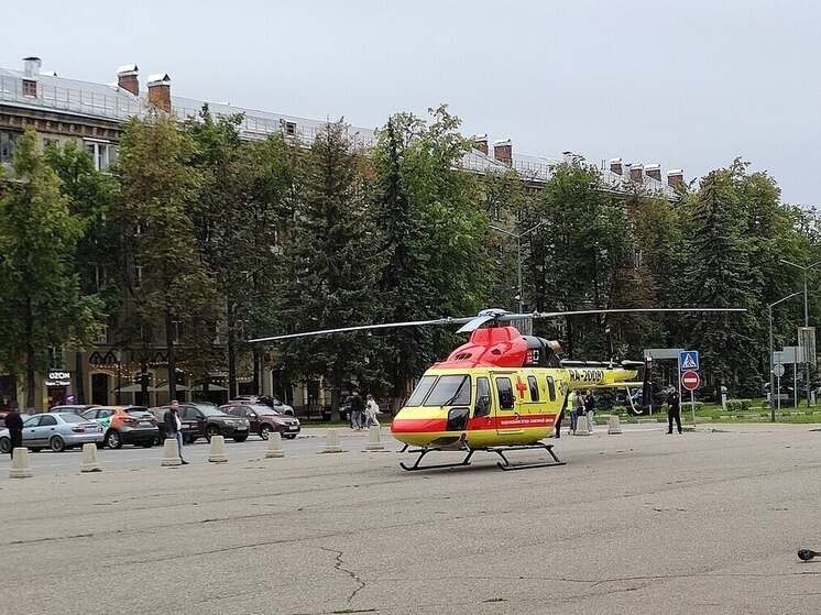 "112": в Ставрополе вертолет санитарной авиации терпит крушение
