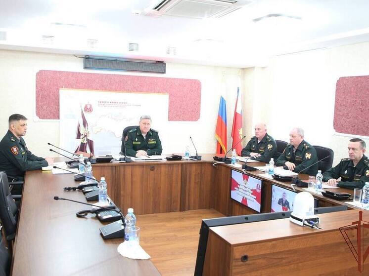 В Северо-Кавказском округе Росгвардии состоялось оперативное совещание