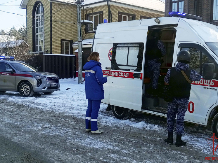 Тульские росгвардейцы задержали условного дебошира в карете скорой помощи