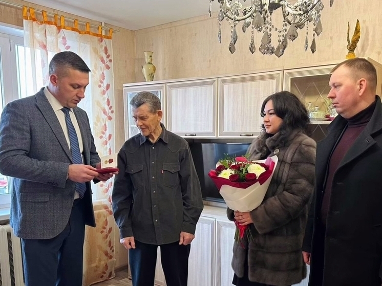 В Малоярославецком районе поздравили ветерана-блокадника