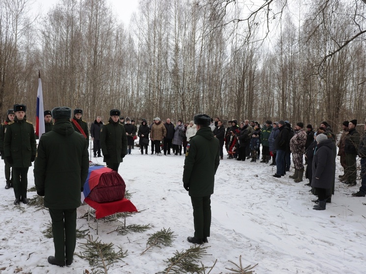 В Тверской области похоронили погибшего на СВО наводчика-оператора Юрия Егорова