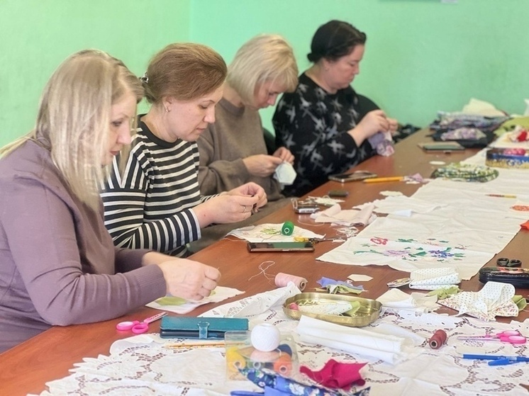 Мастер-класс в технике «Пэчворк» прошел в Доме творчества в Серпухове