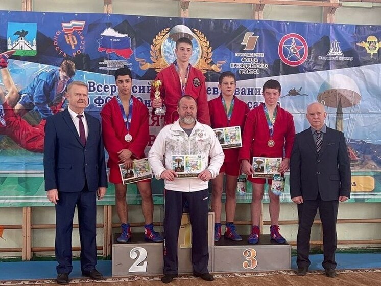 Самбисты из КБР выиграли пять медалей в Орле