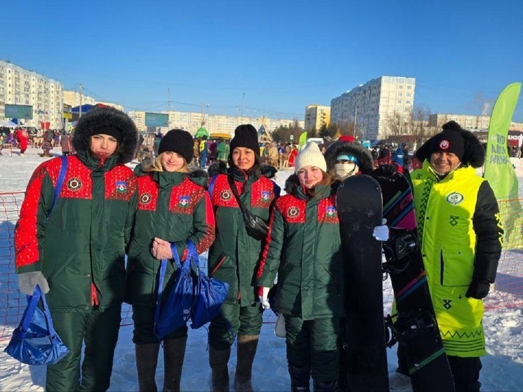 Спортсмены из Волновахи приехали в Надым на День оленевода