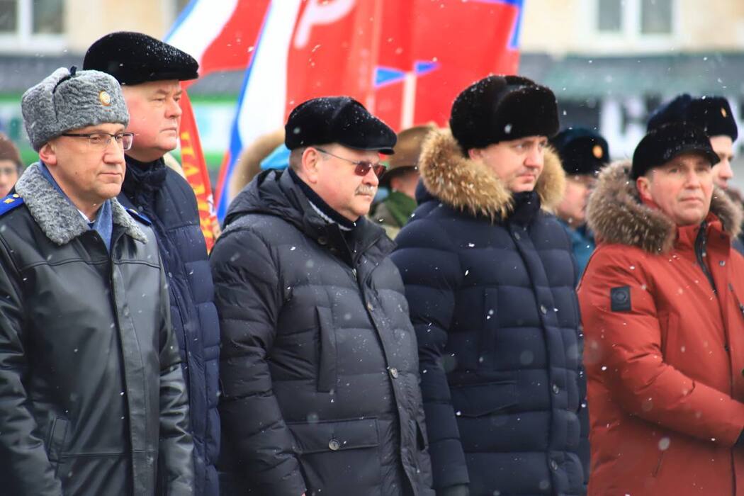 В Пензе состоялась церемония возложения венков и цветов, посвященные Дню защитника Отечества