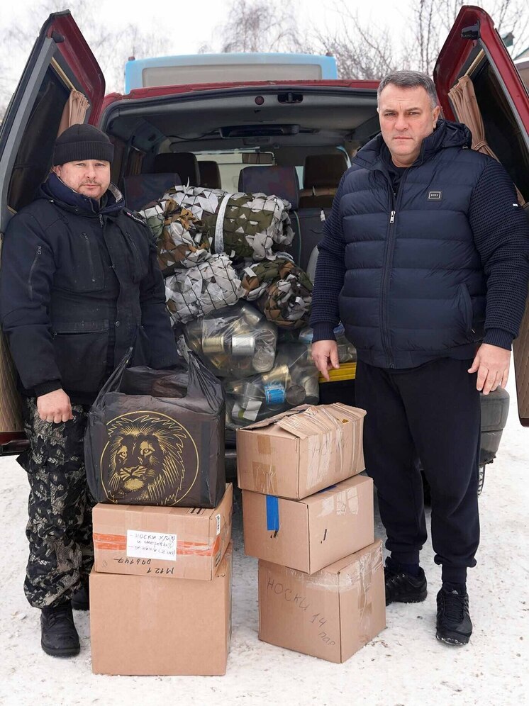 Тамбовские казаки отправили гуманитарную помощь в зону СВО