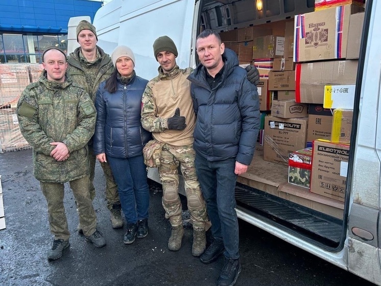 Медногорск поддержал своих: Глава города доставил гуманитарный груз в зону СВО