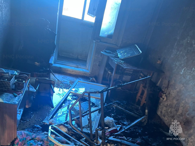 В калужской квартире угорел человек