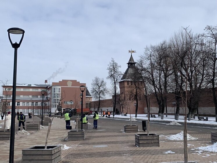 В Туле около 140 единиц техники выйдет на борьбу со снегом