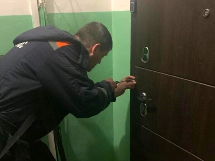 Спасатели помогли маме попасть в квартиру к дочери 13 лет