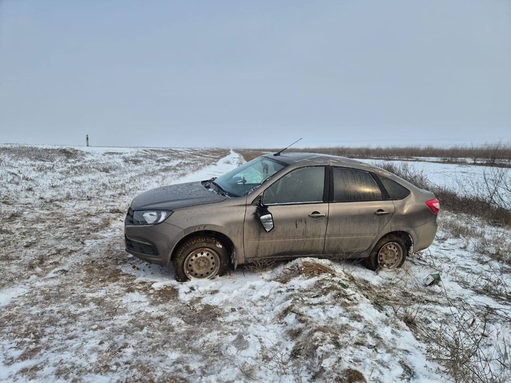 За неделю в Калмыкии произошло 7 дорожных аварий
