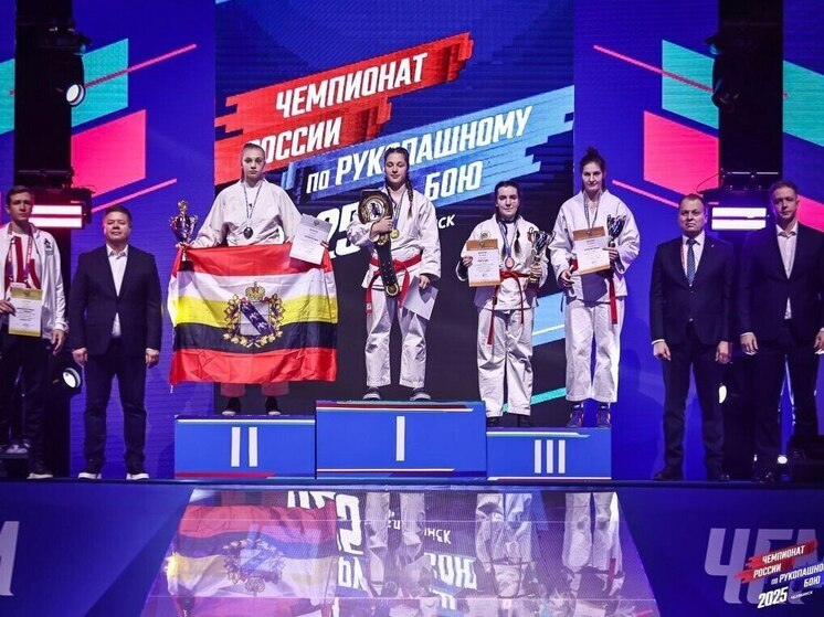 Курские спортсмены отличились на чемпионате России по рукопашному бою