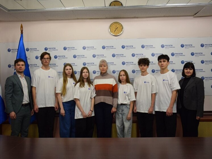 Сотрудники «Россети Центр и Приволжье» проводят занятия для «Энергокружков»